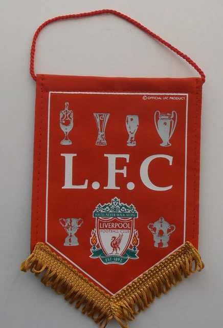 FANION - LIVERPOOL FC - IL A PLUS DE 40 ANS