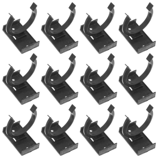 20 piezas hebilla de armario de plástico clips de pedestal para patas de muebles elevación de silla