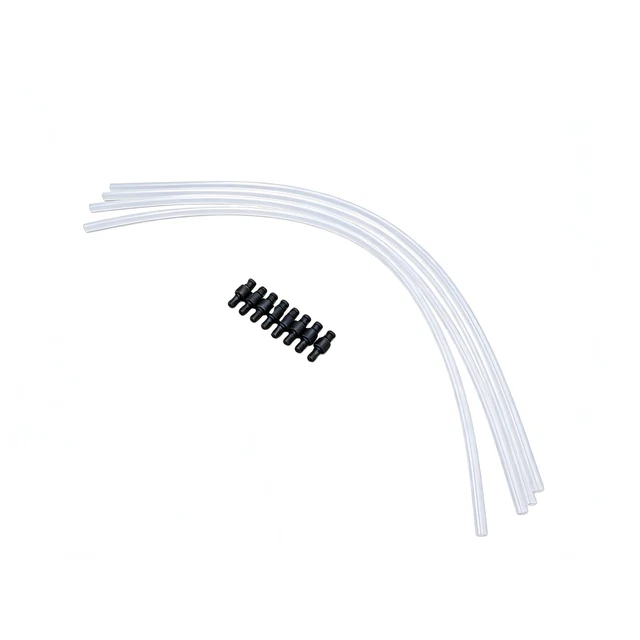 4PCS SILICONE MILK Tube Hoses Replacement Pipe With 8pcs Connectors For ...