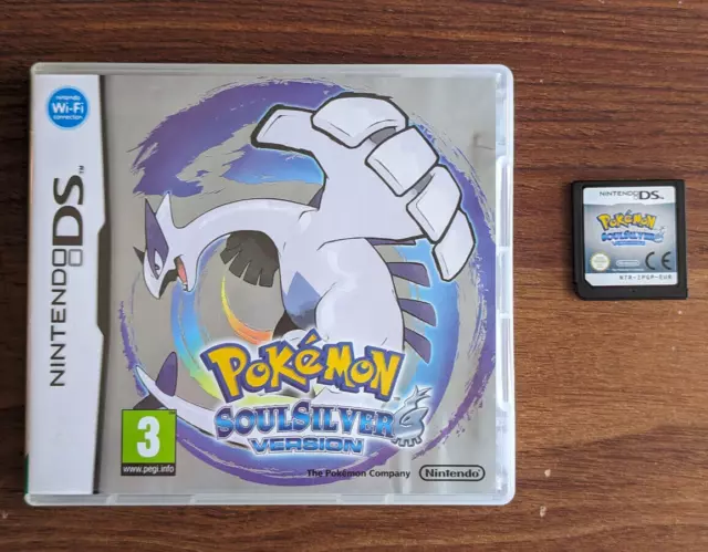 Pokemon SOULSILVER, Nintendo 3DS/DS, Soul Silver genuine - PAL