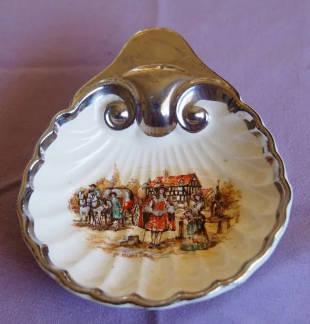 1940s Sandland Ware Trinket Dish, Lancaster & Sandland Ltd. Manley England. 2