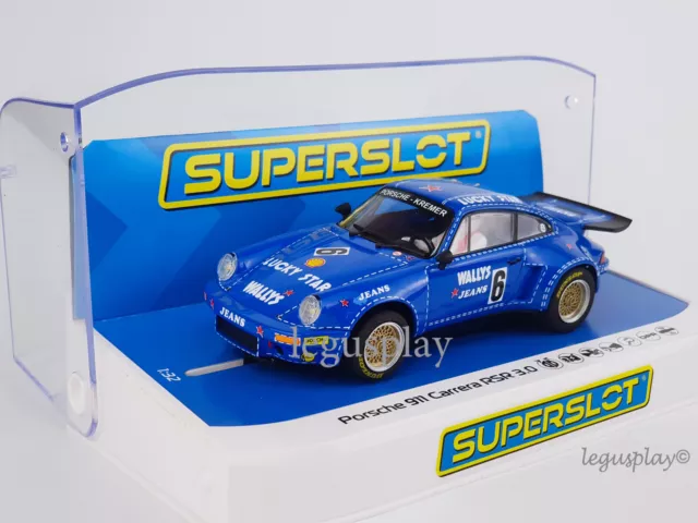 Slot car Scalextric Superslot H4398 Porsche 911 Carrera RSR 3.0 - Wallys Jeans