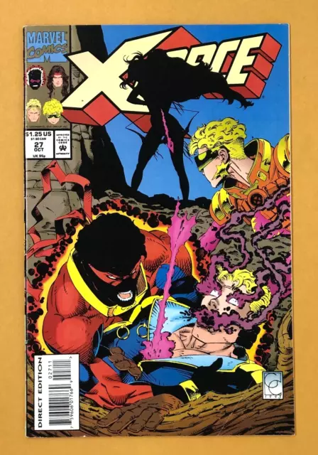 X-FORCE #27 (Marvel Comics, Oct 1993) Direct Edition, Bagged & Boarded