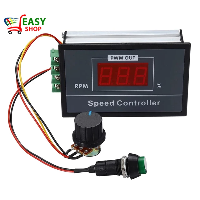 Regolatore Di Velocità Motore DC PWM Aideepen - 6-60V 30A - Controllo Avvio/arresto Lento - Per Ventole E Pompe - Foto 3