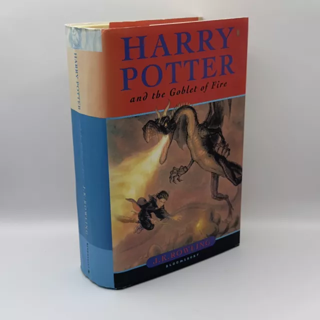 Harry Potter and the Goblet of Fire Hardback With Dust jacket 13TH Print
