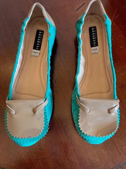 BALLERINE FRATELLI ROSSETTI verde acqua. Nuove EUR 50 00 PicClick IT