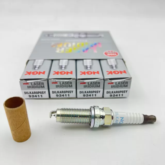 4Pcs NGK 92411 Spark Plug DILKAR8P8SY Fits For Honda Civic CR-V  12290-6A0-A01