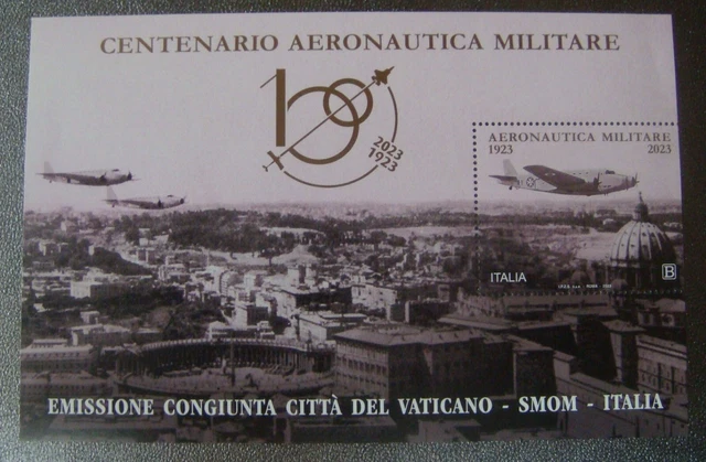 ITALIA 2023 - Foglietto 100 Anni Aeronautica Militare Emissione ...