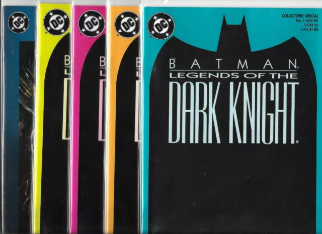 Batman: Legends of the Dark Knight various copies  Lot of 10 (1989, DC Comics)