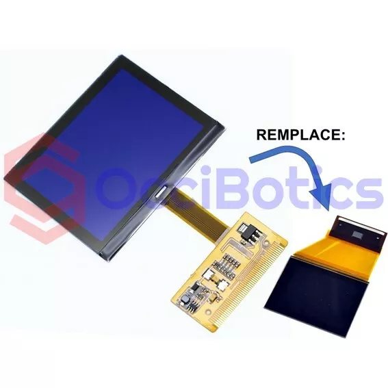 Ecran LCD neuf pour réparation de compteur Jaeger/VDO (Audi TT A3 A4 A6 VW SEAT)