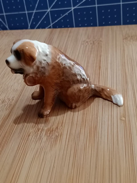 Hagen-Renaker Miniature Figure-Saint Bernard Dog-Excellent Condition