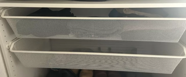 KOMPLEMENT Netzdrahtkorb mit Auszugschiene, weiß, 75x58 cm - IKEA  Deutschland
