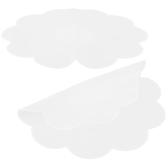 2 pz coperchi in lattina di silicone per conservazione alimenti sacchetto elasticizzato forno a microonde