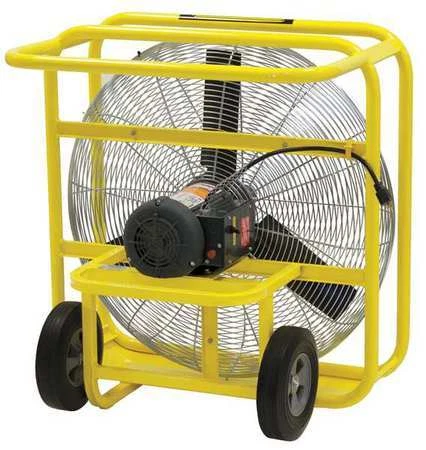 Tempest 913-1080 Mobile Air Circulator 30" Non-Oscillating, 115/208-230Vac,