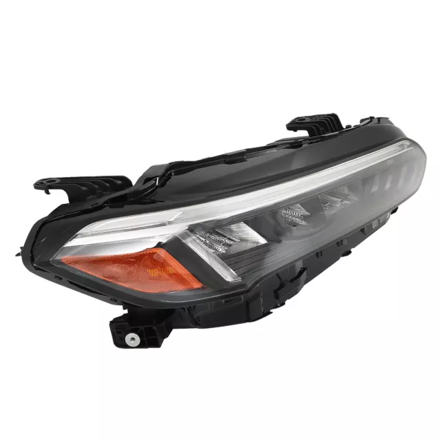 Full LED Headlight Assembly For Honda Civic 2022 2023 Black Passenger Right Side 3