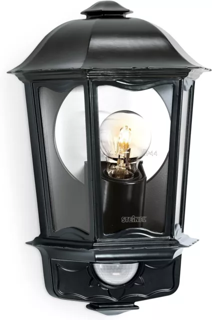 Steinel Outdoor Light L 190 S BLACK  Max. 100 W, Wall Light, 180° Motion Sensor