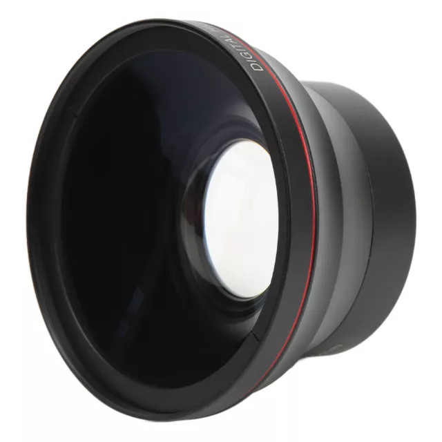 55MM 0.43x Professional HD Wide Angle Camera Lens Optical Glass Coating Lens