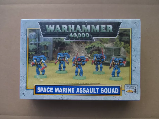 D10C08 Space Marine Assaut Warhammer 40000 W40K (1998) Sealed