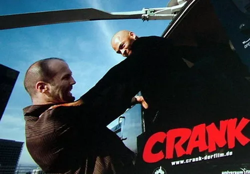 Jason Statham CRANK lobby cards 8 original vintage stills 2006