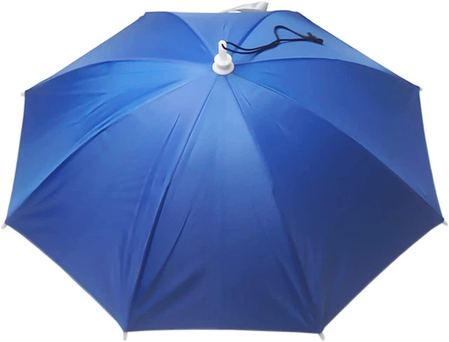 Umbrella Hat, 25 Inch Fishing Umbrella Hat Hands Free UV Protection Umbrella Cap