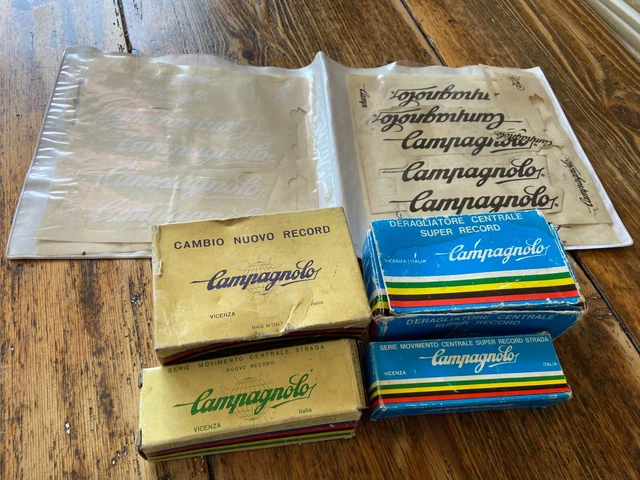 Campagnolo**Originals Boxes + Vintage Stickers Campagnolo