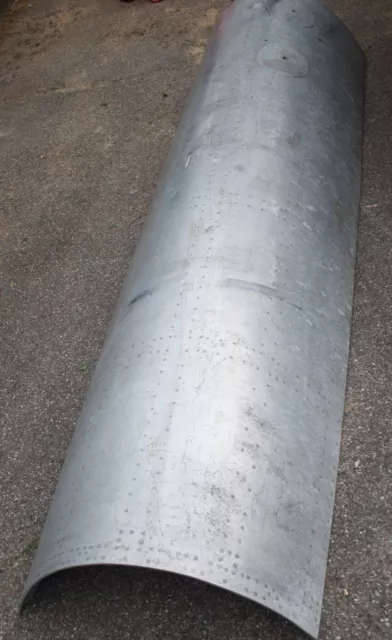 Do17 oder Do215 Rumpfhalbschale, unverbaut 2,90 m lang, D 75cm, aus Werk Do17 oder Do215 Rumpfhalbschale, unverbaut 2,90 m lang, D 75cm, aus Werk