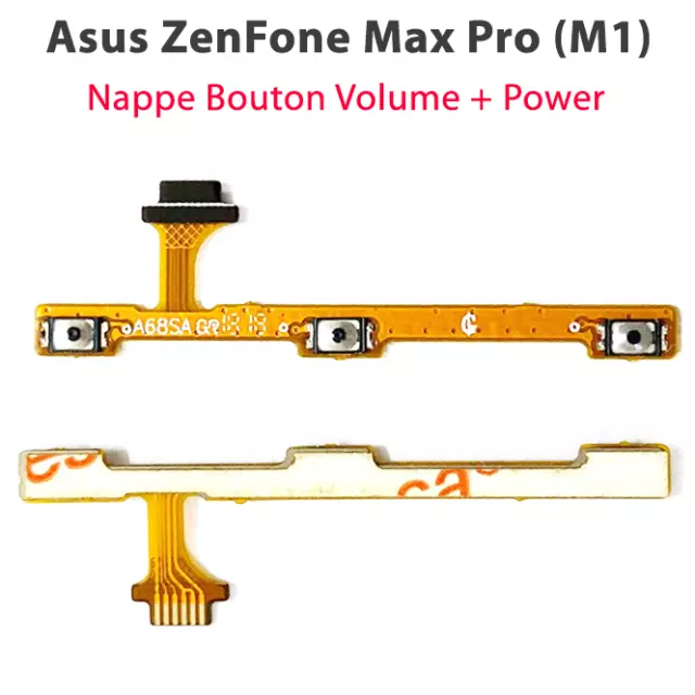 ASUS Zenfone Max Pro M1 ZB601KL / ZB602KL nappe câble bouton power on off volume