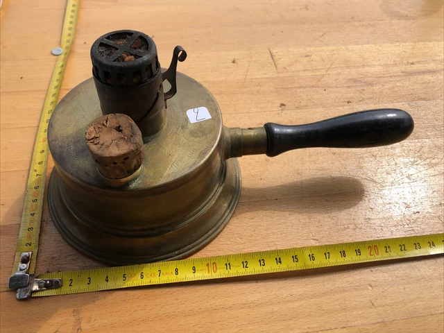 Grand Réchaud Ancien à Alcool/pétrole En Fonte, Décoré, Référence N.10 - Outil Vintage Français