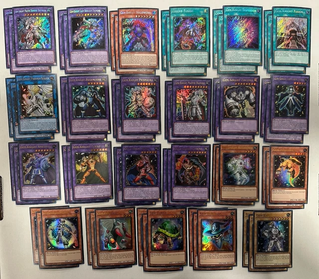 YUGIOH! 69X GEM-KNIGHT Phantom Quartz Crystal Master Diamond Lazuli Citrine  Deck $29.95 - PicClick