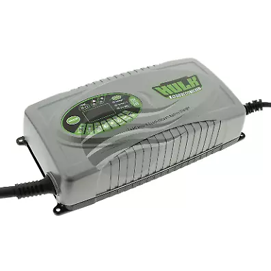 HULK HU6558 BATTERY CHARGER 12/24V 9 STAGE 25amp FULLY AUTOMATIC, BOOST