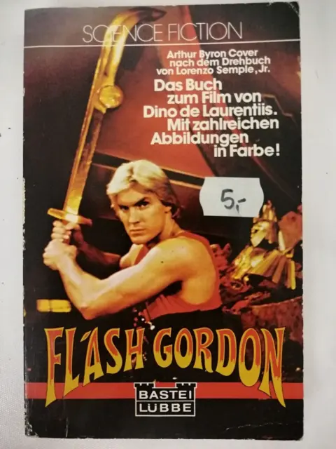 Arthur Byron Cover - Flash Gordon - Buch zum Film - Bastei Lübbe | K560-26