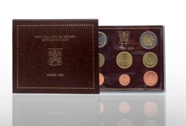 Coffret BU Euros Vatican 2023 - 8 pièces