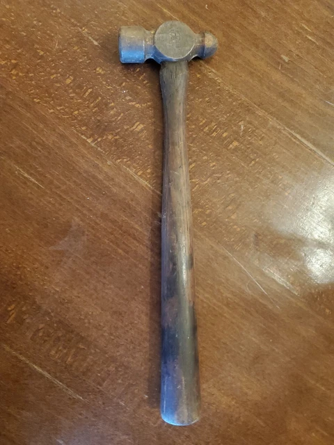 Vintage Plumb 12oz Ball Peen Machinists Hammer Blacksmithing USA
