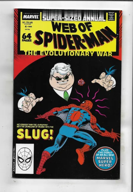 Web Of Spider-Man 1988 Annual #4 Very Fine