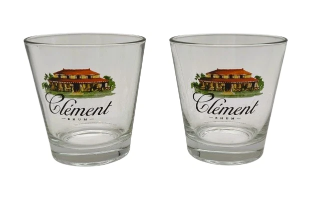 Lot De 6 Verres Publicitaire Maison La Mauny Rhum – Tulip 13cl – Neuf