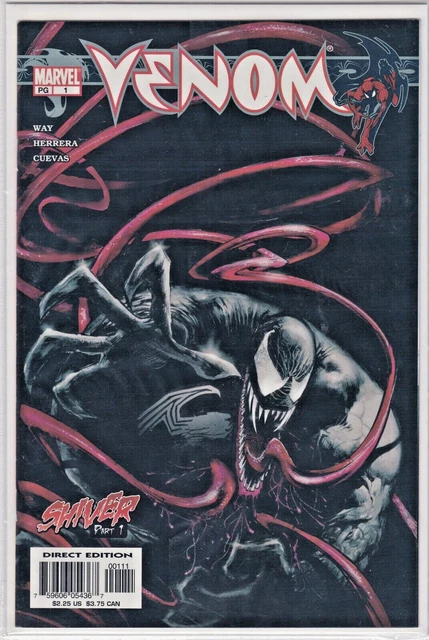 VENOM #1 SHIVER Part 1  First Appearance Patricia Robertson SCREAM NM/MT 9.6-9.8