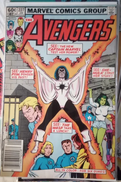 Avengers 227   2nd Captain Marvel (Monica Rambeau) & Joins the Avengers