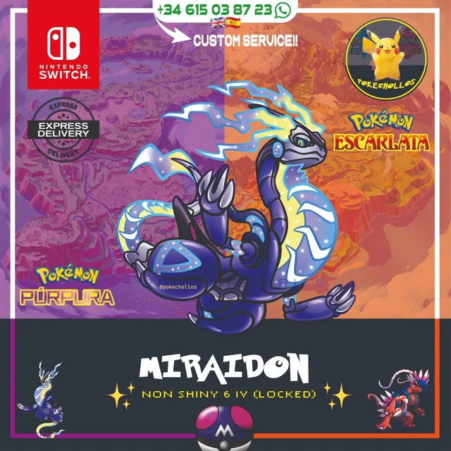 Mô Hình Pokemon Bandai Scale World 1/20 Koraidon Và Miraidon - Paldea - Foto 2