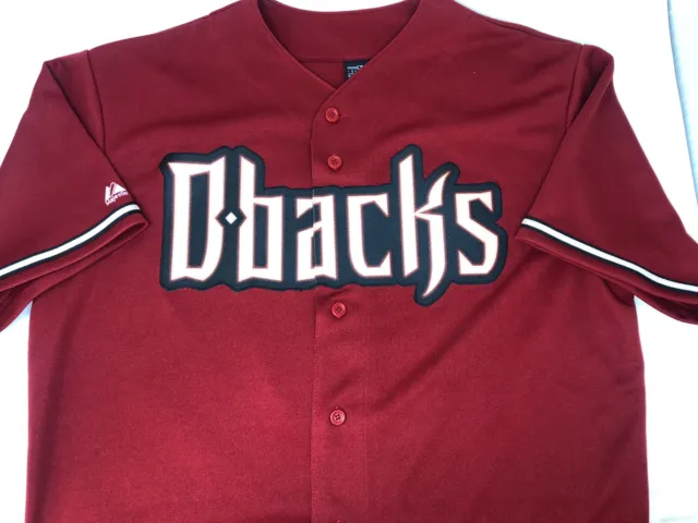 Arizona Diamondbacks Justin Upton #10 Sedona Red MLB Majestic Baseball Jersey