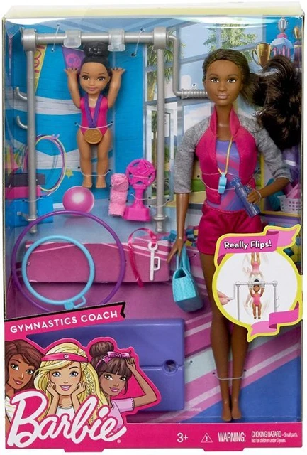 Barbie gymnastics youserious coach