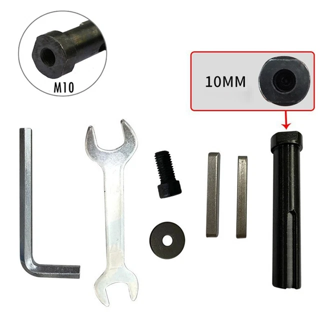 100mm 19mm M10/M14 Adattatore Smerigliatrice Into Tamburo Ruota Lucidatore