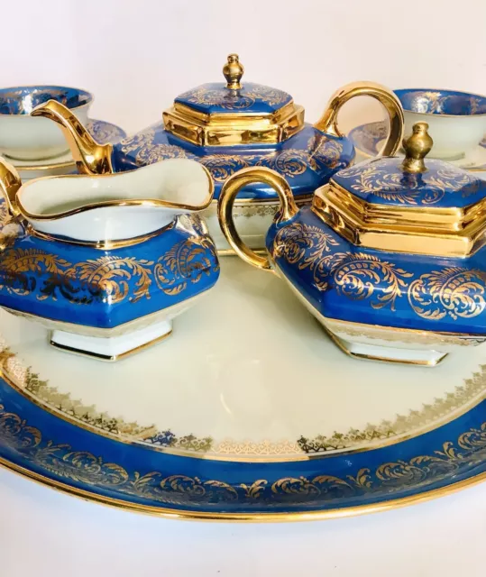 Tête À Tête Service À Thé En Porcelaine De Limoges 3