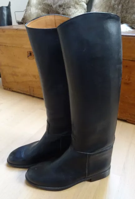 reitstiefel leder Größe 44- Marke Soubirac