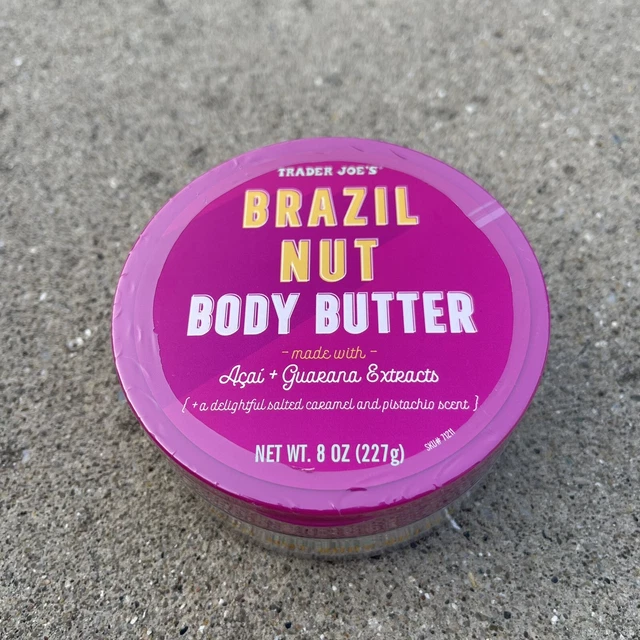 TRADER JOE'S BRAZIL Nut Body Butter Lotion Cream 8oz Sealed Limited