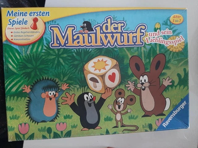 der Maulwurf und sein Lieblingsspiel Ravensburger meine ersten Spiele am 3 Jahre