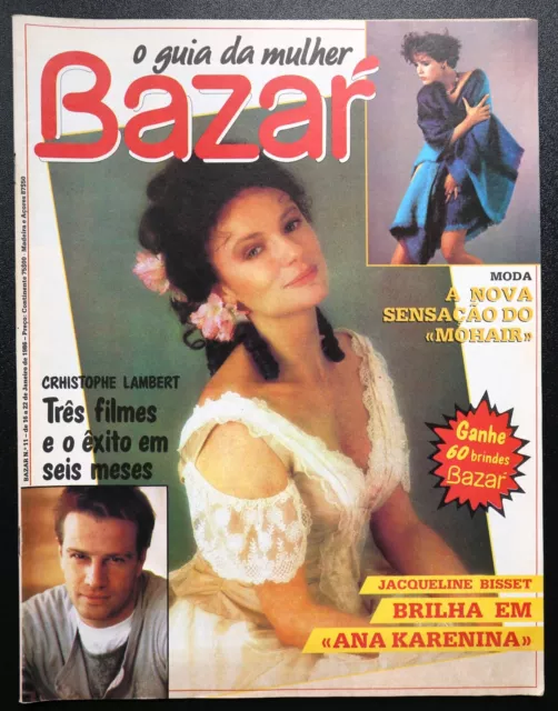 Bazar 1986 Jacqueline Bisset Christopher Lambert Jackie Collins Raquel Welch