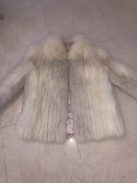 Fox Fur Coat Size 8/10 Gorgeous