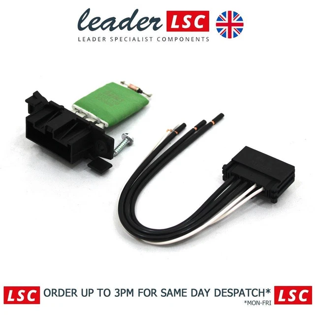 Blower Heater Resistor With Plug For Renault Master Mk2 & Vauxhall Movano Mk1 | Aftermarket 931181462