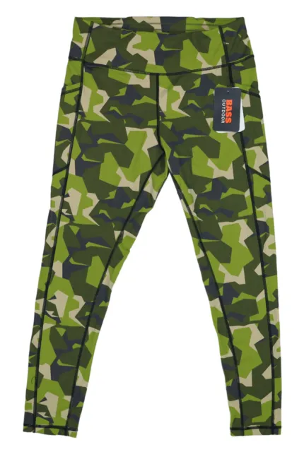 Bass Outdoors Camouflage Print Rover Collection Women's Leggings NWT