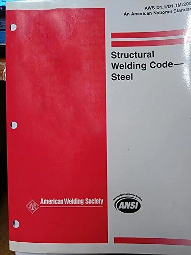 STRUCTURAL WELDING CODE STEEL By American Welding Society 149 95 Structural welding code steel by american welding society 149 95